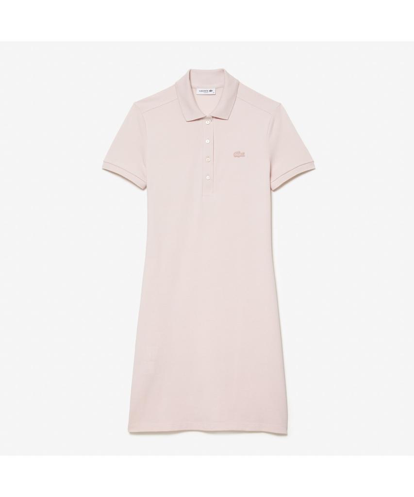 LACOSTE Женское облегающее мини-платье-поло из пике Ef5473-55G Ady