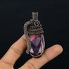 Kunzite Pendant Gemstone Handmade Jewelry,  999 Copper Wire Wrapped Pendant, Gift For Wife Jewelry