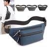 Men Waist Bag Sports Lightweight Messenger Bag Outdoor Men's Chest Bag Multifunctional Mobile Phone Bag