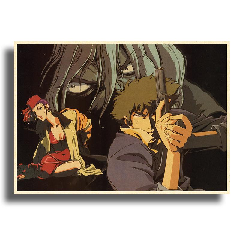 Cowboy Bebop Wall Decor Poster Wall Art Picture Wall Decor Canvas Painting Living Room Home Decoration Print Room Decor