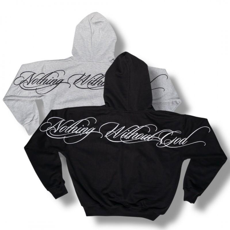 Mens Vintage Streetwear Hooded Sweatshirt Set Loose Fit Long Sleeve Casual Outfit