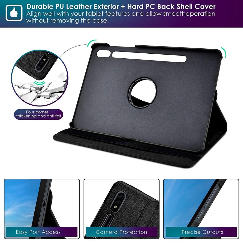 Чехол для Samsung Galaxy Tab S8 11 S8 Plus 12,4 2022, вращающаяся на 360 градусов подставка для планшета, чехол для Galaxy Tab S8 Ultra 5G, 14,6 дюйма