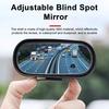 Автомобильное зеркало заднего вида с широким углом обзора и регулируемым углом обзора, универсальная посадка