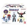 Bandai Pokemon Scale World Sinnoh Region 3-Set Chewing Gum Candy Toy [BOX Sale/1 Set]