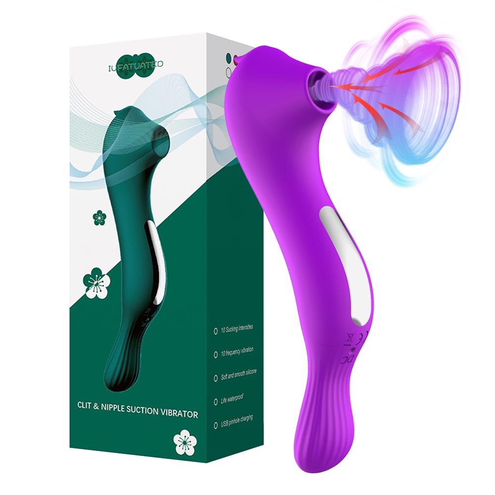20 Powerful Vibration Modes Sucking Vibrator Female Vagina Massager G-Spot Clitoris stimulator Vacuum Suction Sex Toys for Women