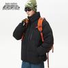 SNOWFLYING Men's Stand-Collar Lightweight Duck Down Jacket