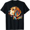 Colorful Abstract Beagle T-Shirt
