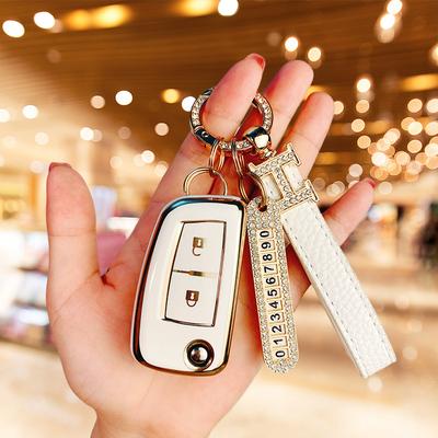 Подходит для ключа Dongfeng Nissan Qashqai складной 2 ключа 2017 2019 мужской 17 женский высококлассный милый