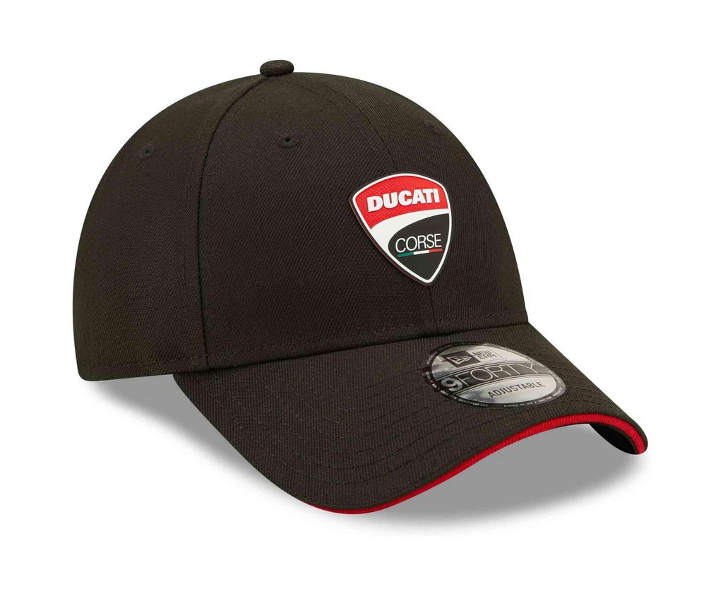 Кепка New Era 9Forty Strapback - Repreve Corse Ducati Motors черная, черная///белая, один размер