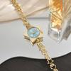 Zinc Zinc Zinc Alloy Star Watch Y2k Charm Chain Watches Luxury Star Shape Bracelet  Decoration
