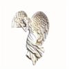 2PCS Angel Wings Home Gift Resin Craft Door Frame Ornament Indoor and Outdoor Garden Door Ornament