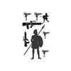 Gun Temporary Tattoo