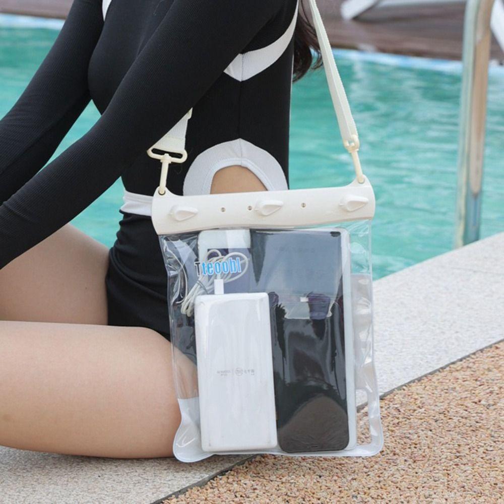 IPX8 Waterproof Mobile Phone Waterproof Bag Floating Swimming Storage Bag Boating