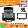 9.7" Vertical Style Tesla Screen Android Car Radio For Toyota Spade 2012 GPS Video Navigation Multimedia Player Carplay 2din