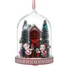 Disney Mickey & Minnie Ornament Light-Up Dome ( Disney Christmas ) Japan NEW