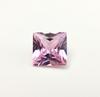 Циркон квадратной формы натурального розового цвета огранки «Принцесса», лот из циркона квадратной формы.