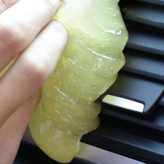 Чистый клей, многоразовый эластичный, экологически чистый ароматизированный инструмент, гель для очистки слизи для автомобильного вентиляционного отверстия