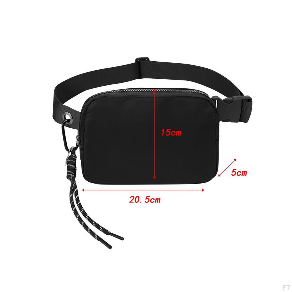 Поясная сумка, нейлоновая сумка через плечо, регулируемая спортивная поясная сумка для активного отдыха