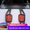Подрулевой переключатель для Volkswagen VW Golf 8 Mk8 2022, автомобильный руль, удлинитель из углеродного волокна, крышка переключения передач