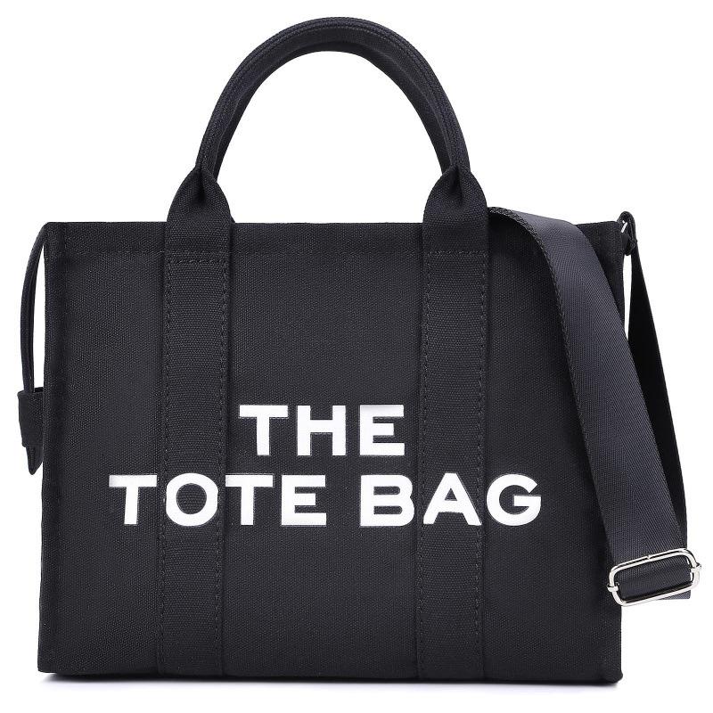 (Black, Large) Tote Simple Beautifully Bag Trendy And Practical Design For Daily Use In Colors Eye Catching
