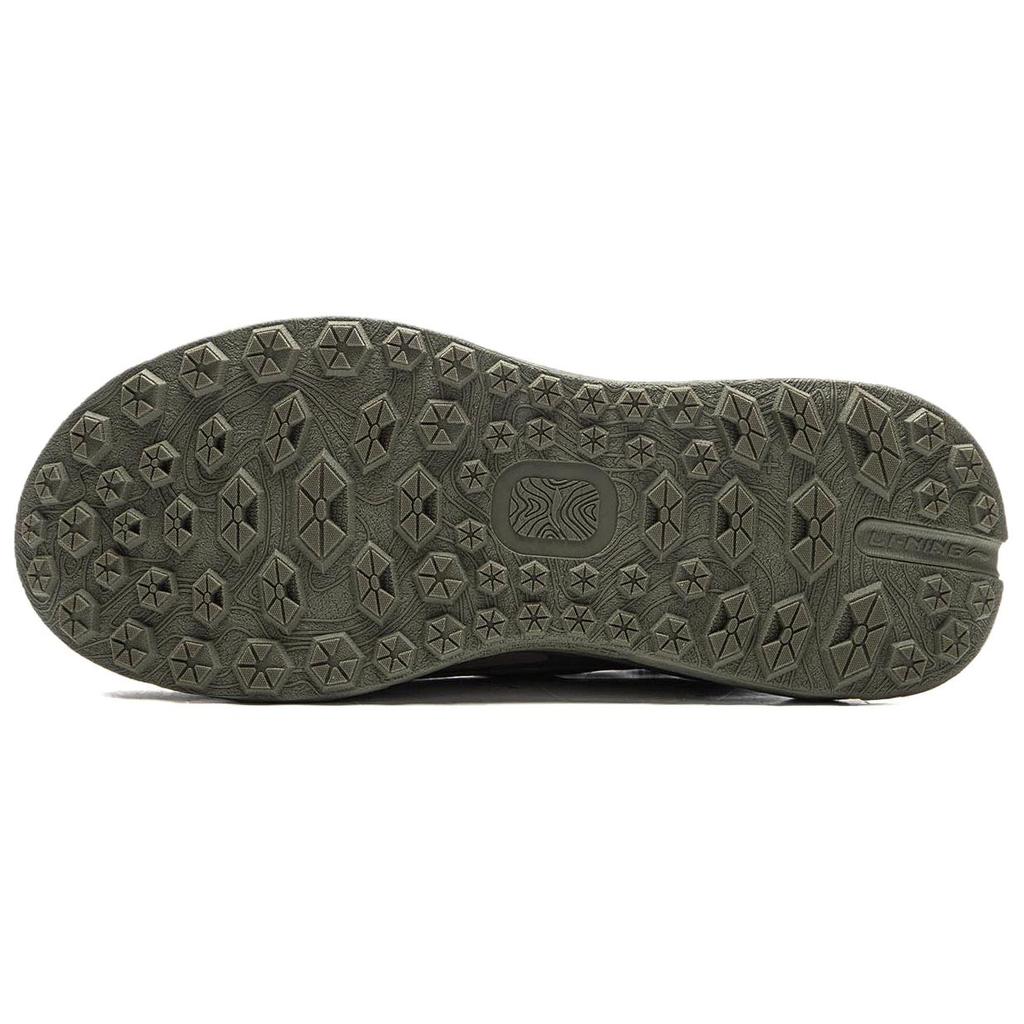 Li Ning Xingtu 2 LOW Амортизация Скользкая Устойчивая к истиранию Термовозврат Низкие Повседневная Обувь Унисекс Зеленый AGLV171-2