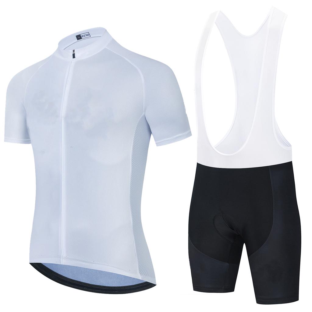 2024 Pro Team Cycling Jersey Set Summer Cycling Clothing MTB Bike Clothes Uniform Maillot Ropa Ciclismo Man Cycling Bicycle Suit