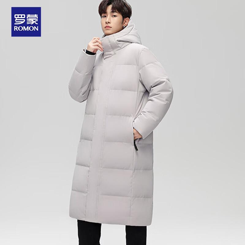 ROMON Unisex Hooded Long Winter Down Parka