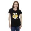 Harry Potter Womens/Ladies Hufflepuff Pop Spray Cotton T-Shirt