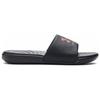 (WMNS) Under Armour Ansa Fixed Slide 'Black Pink Elixir' Women's 3023772-007