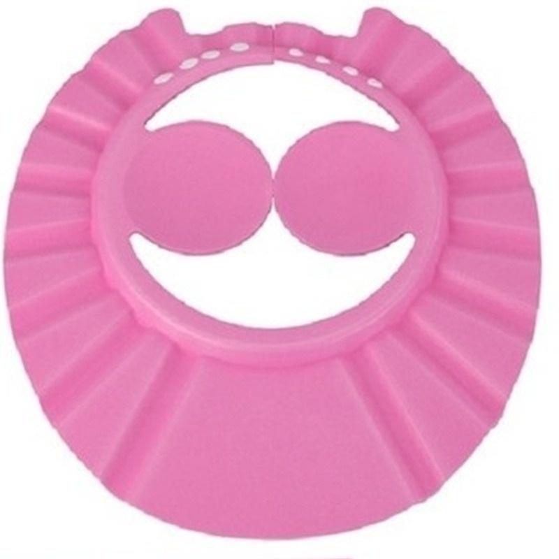 Детская безопасная шапочка для купания с шампунем, защита для ванны, регулируемая мягкая шапочка для мытья волос, детская шапочка для купания