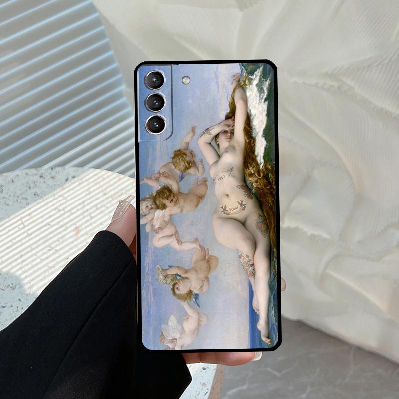 Художественная картина Рождение Венеры Чехол для Samsung Galaxy S22 Ultra S21 FE S20 FE S8 S9 S10 Plus Note 10 20 S23 Ultra Чехол