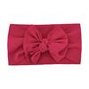 PL Newborn Infant Baby Headband Big Bow Headband Baby Girl Headbands Baby Knotted Bow Headwear
