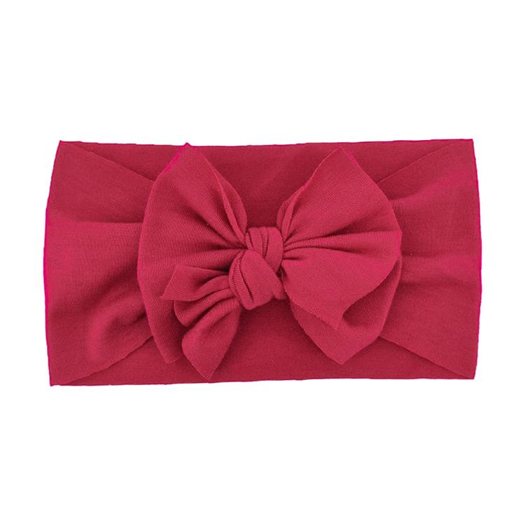 PL Newborn Infant Baby Headband Big Bow Headband Baby Girl Headbands Baby Knotted Bow Headwear