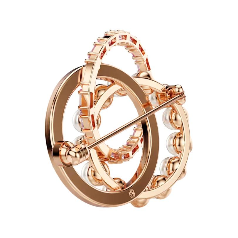 Swarovski Connexus Brooches Unisex Rose Gold 5741330