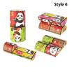 Geometric Folding Puzzle Three-Dimensional Small Toy Panda Shape Shifting Box  Children's