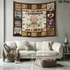 Onepunch Man Wall Tapestry Aesthetic Wall Hanging Printed Fabric Blanket Decorative Tapestries For Bedroom Living Room Home Decor