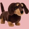 JELLYCAT Серия Собаки Отто Такса Животное Коричневая Кукла Плюшевая Кукла Высота 17см/28см Длина 34см