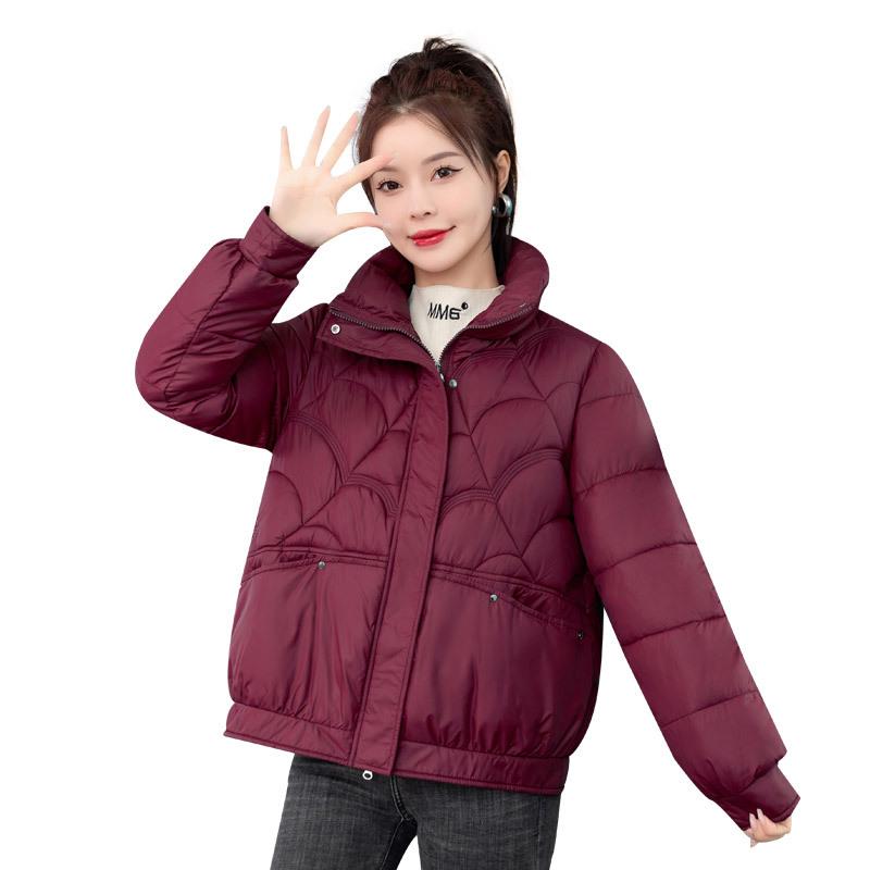 New Down Jacket Women's Short Loose Coat Winter Warm Fashion Jacket