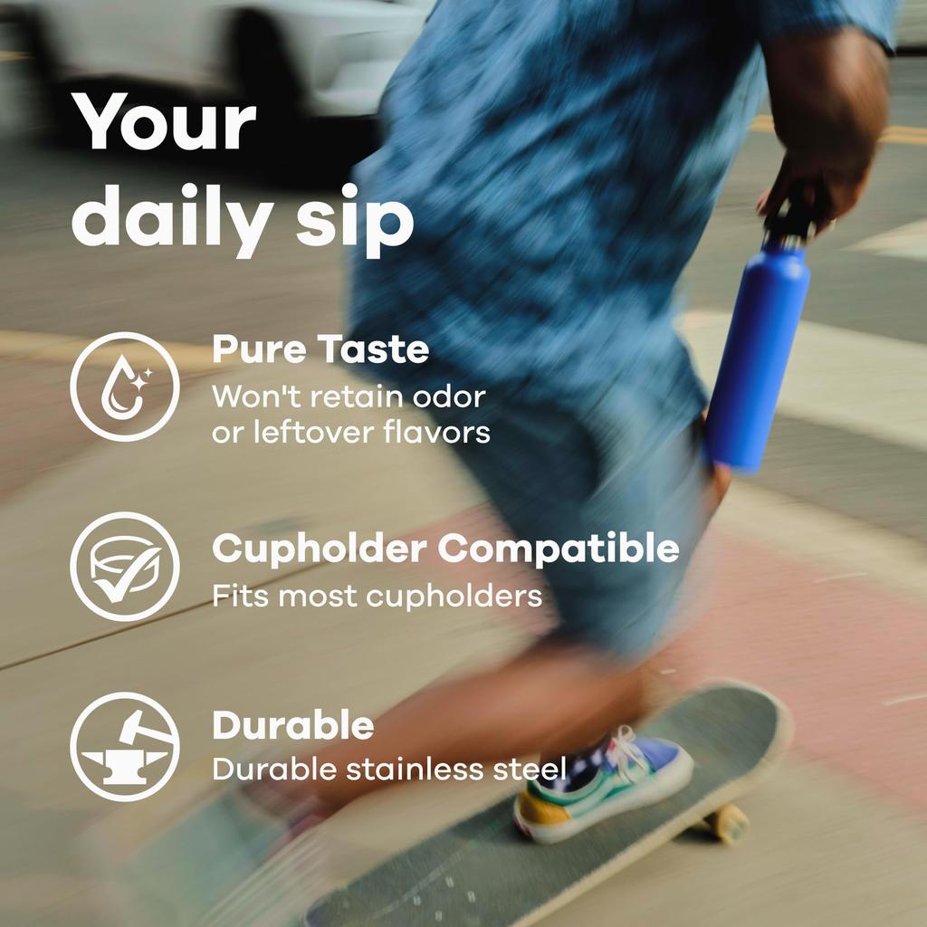 Standard Mouth 21oz Surf Stainless Steel Water Bottle Japanese (621ml) (Official Product)