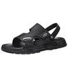 Fashion Summer Beach Men's Sandals Non-Slip Soft Bot Anti-Odor Slippers Dual-Purpose Casual Slip-On Oes Comfortable Home Outdoor Casual