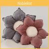 Contemporary Nordic Floral Pillow With Cotton Linen Cover For Modern Decor Home