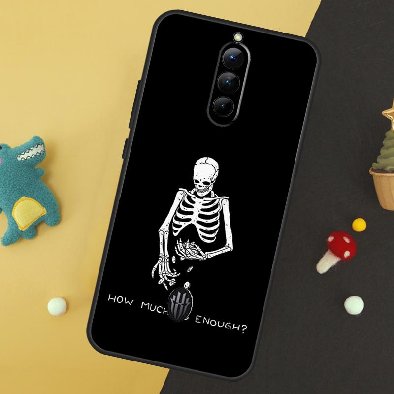 Эстетичный скелетный чехол для ZTE Nubia Red Magic 9 Pro Plus 8 8S Pro Plus 6S 7S 6 7 Pro 5S 6R 5G Чехол