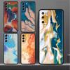 Чехол для Samsung Galaxy S20 FE S22 Ultra S21 Plus Роскошный Мягкий Чехол для Телефона S10 S9 S8 S10e S7 Силиконовый Funda Мраморное Искусство Эстетика