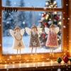 Plush Angel Doll Christmas Tree Ornament, Cute Small Pastel Hanging Decor Pendant for Thanksgiving Day Gifts, Holiday Party Decorative Window