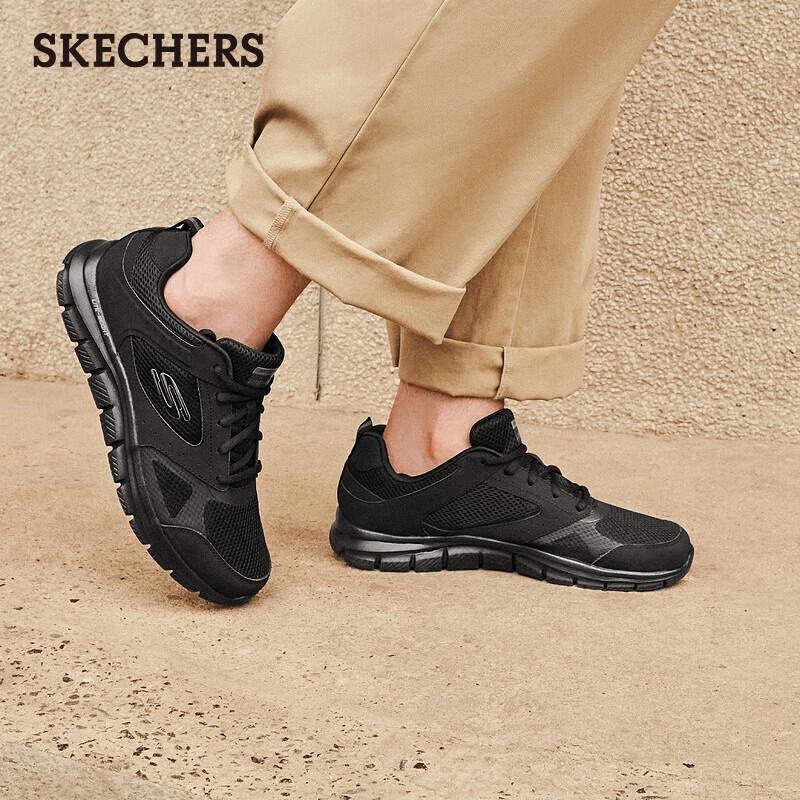 Skechers Мужская spliced обувь для комфортной ходьбы