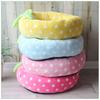 Питомник для домашних животных, мягкий круглый шезлонг для домашних животных для маленьких и средних собак, спальная подушка, теплое кошачье гнездо, корзина для щенка, плюшевый диван для чихуахуа