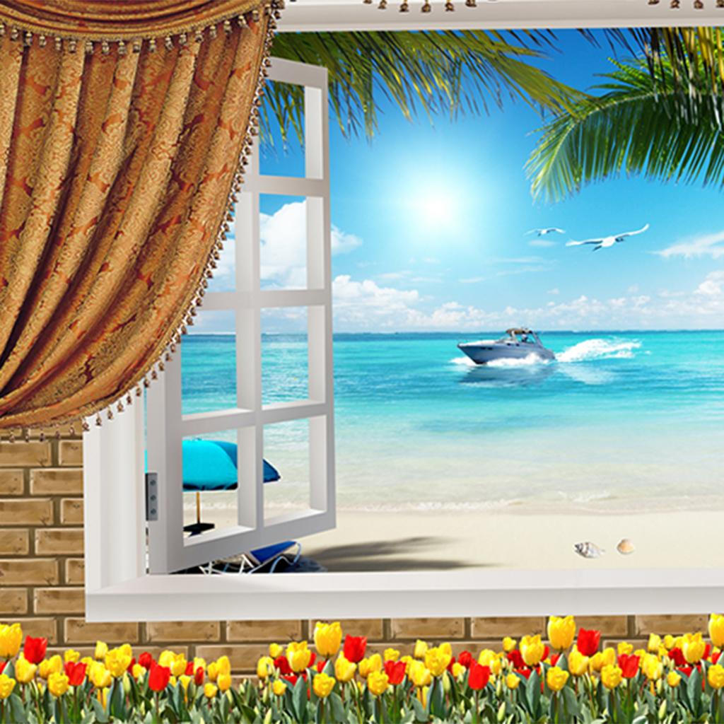 Гобелен Красивые Картины Искусство Фреска Подвесные Украшения Морской Пейзаж