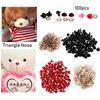 100pcs New Toys DIY Tool Safety Parts Doll Noses Triangle Nose Dolls Accessories
