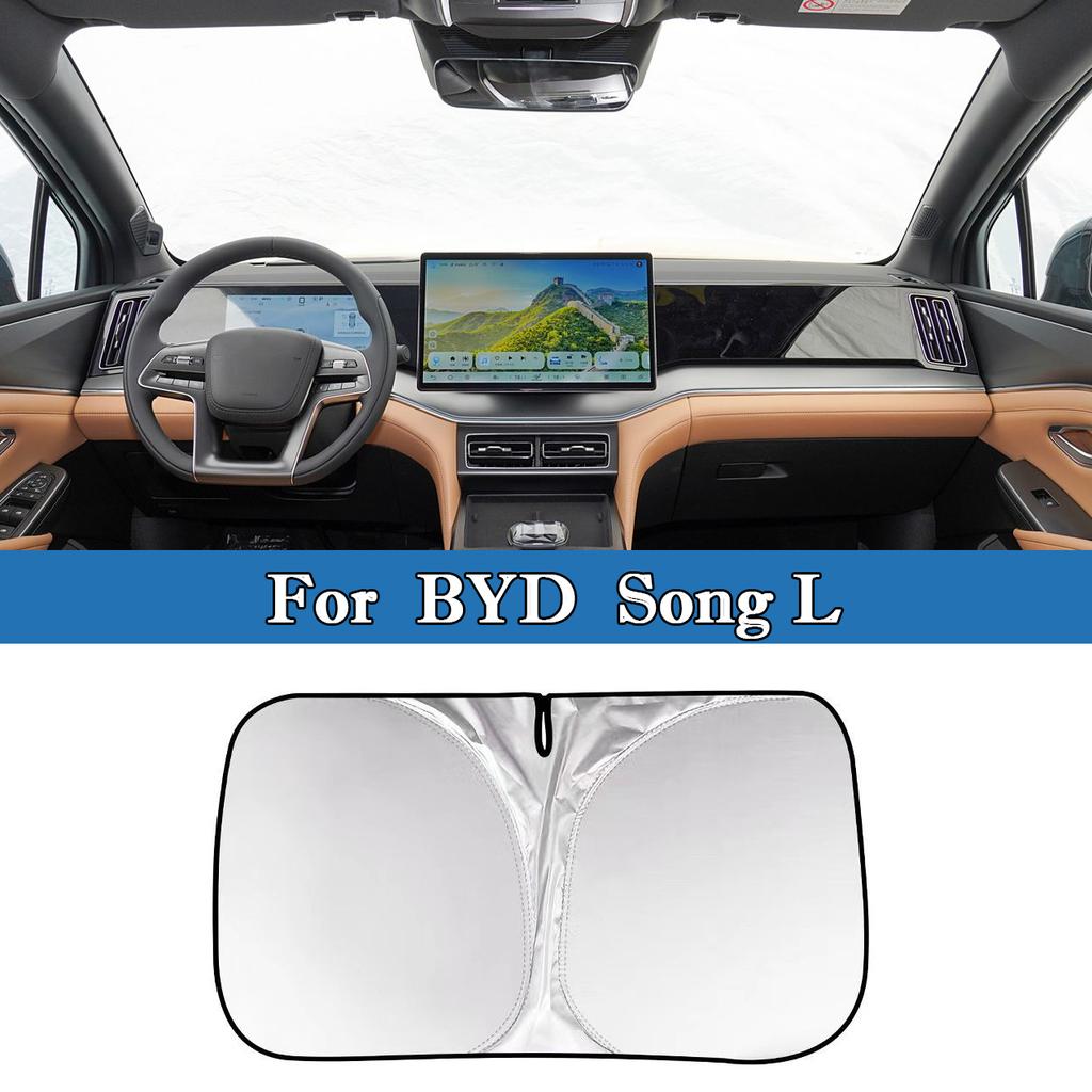 Для BYD Song Han Yuan Tang Qin KING Seagull Dolphin Автомобильный солнцезащитный козырек на лобовое стекло Покрытие для переднего окна Внутренние аксессуары Защита от УФ