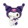My Melody & Kuromi Plush Toy Official Merchandise Approx. W22 X H16cm (Kuromi (Dark Purple))
